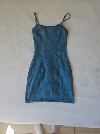 Robe en jeans