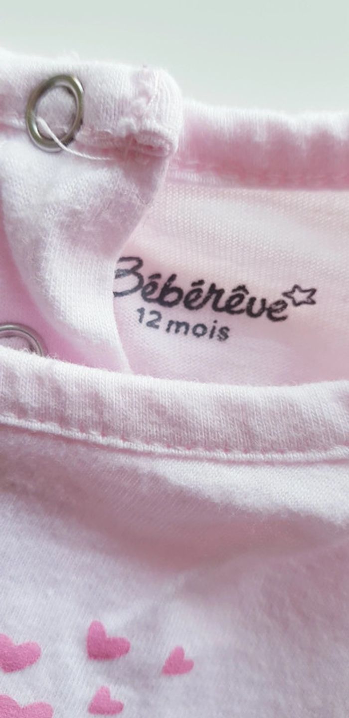 Tee-shirt Bébérêve 12 mois - photo numéro 2