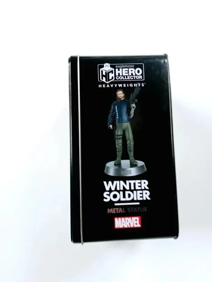 Hero Collector Eaglemoss Marvel Heavyweights Collection Winter soldier Metal Statue - photo numéro 3