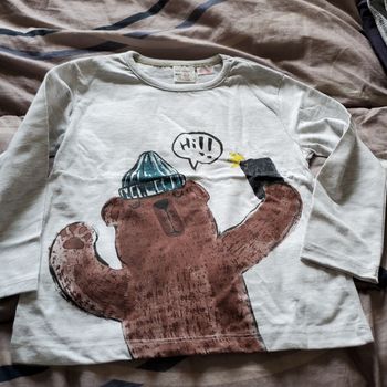 t-shirt Mlongue zara 4ans  (4e )