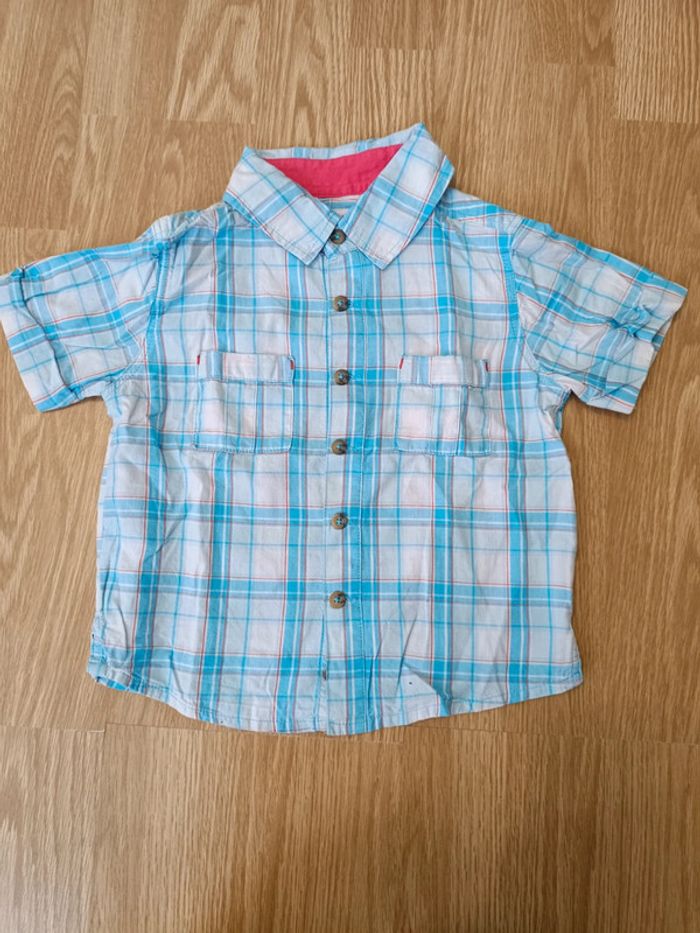 Chemise manches courtes 36 mois