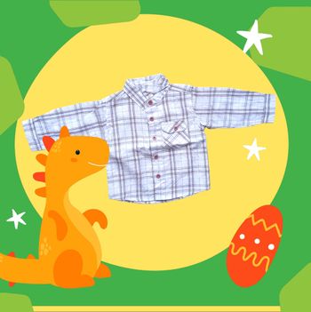 Chemise à carreaux bébé garçon taille 9 mois