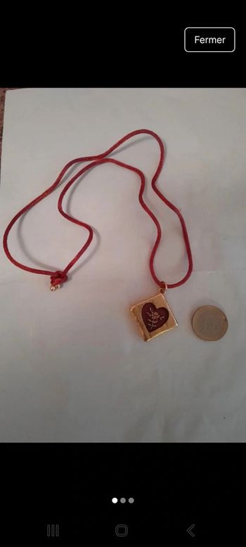 Sublime collier chic vintage authentique