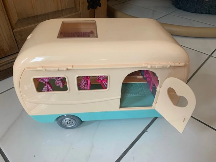 Caravane et voiture type Sylvanian li’l woodzeez - photo numéro 7