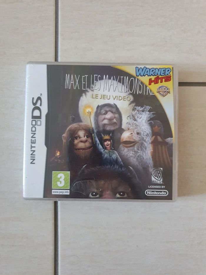 Jeu Nintendo DS max et les maximonstres