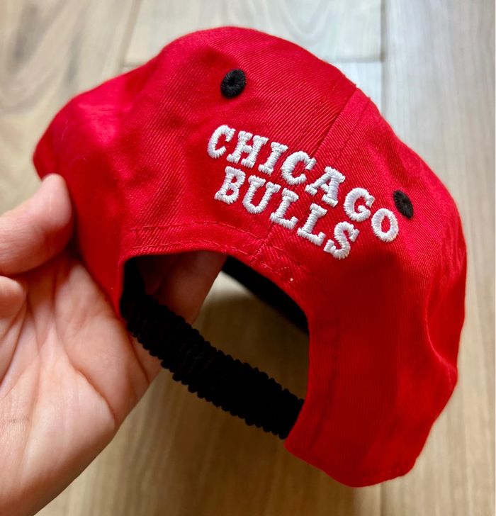 Casquette rouge enfant : Chicago Bulls - photo numéro 4