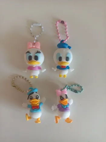 Lot 4 porte clé Donald duck
