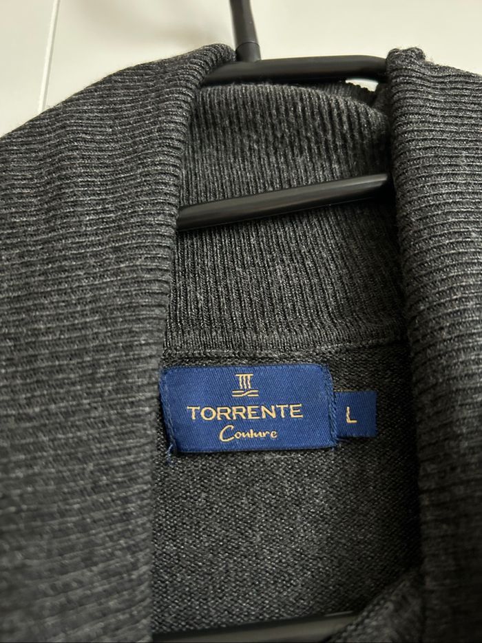 Lot de 2 pulls unis Col roulé Homme Torrente Couture Taille L - photo numéro 9