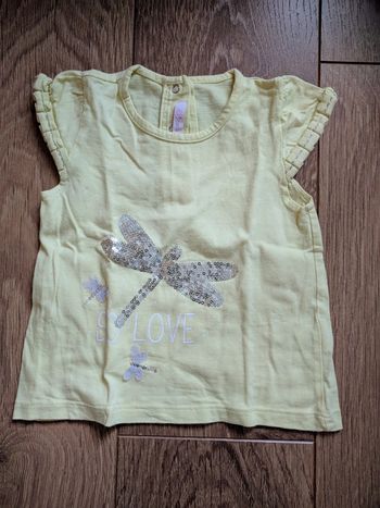 T-shirt jaune Gémo - 2 ans