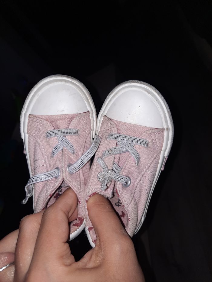 2 paires de basket fille