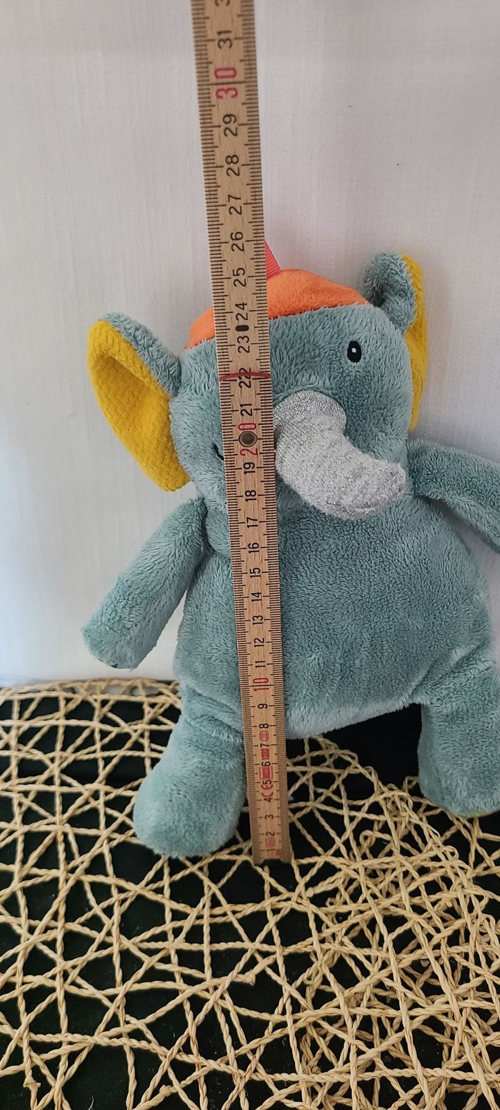 Doudou éléphant EBULOBO - photo numéro 4