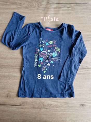 Pull fin tissaia 8 ans
