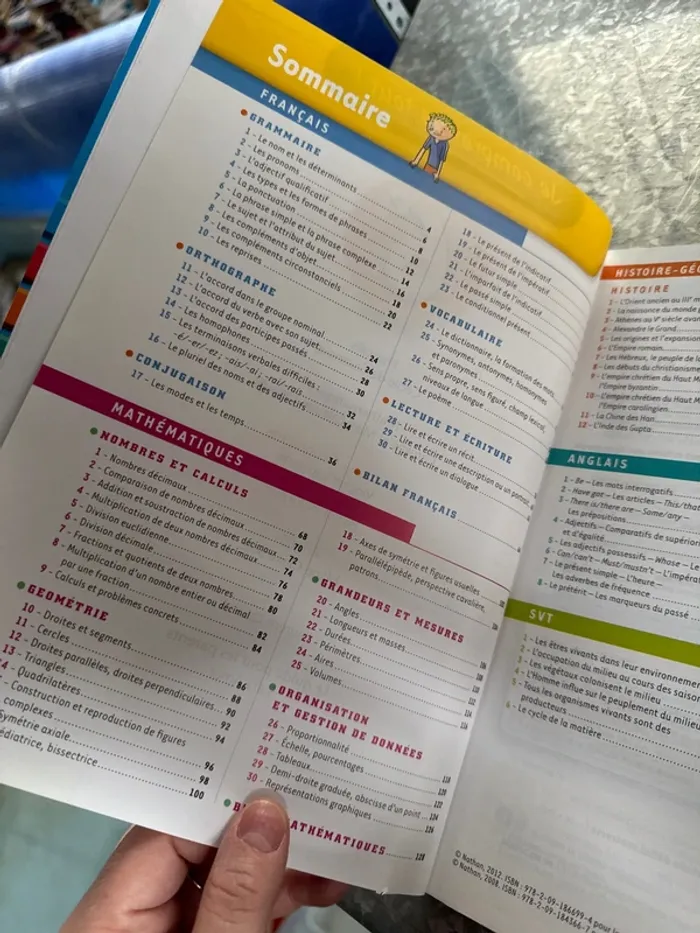 Livre toutes les matières sixième - photo numéro 6