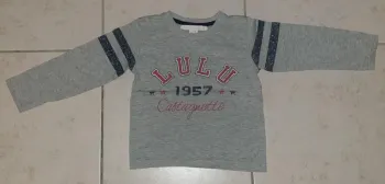 Tee shirt manches longues Lulu Castagnette 3 ans