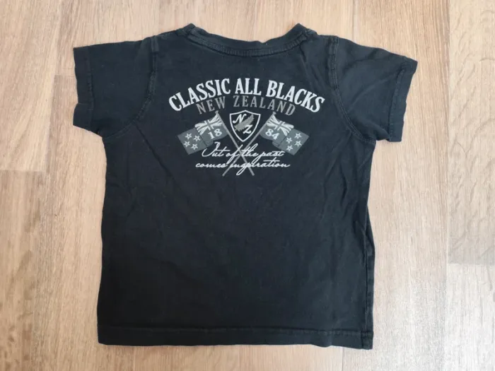 Tee-shirt classic all blacks noir 4 ans - photo numéro 3