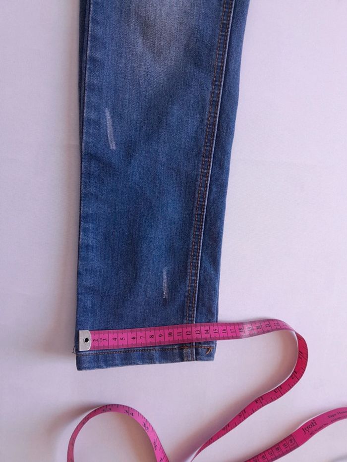 Jean slim taille basse triplix taille 34 - photo numéro 12