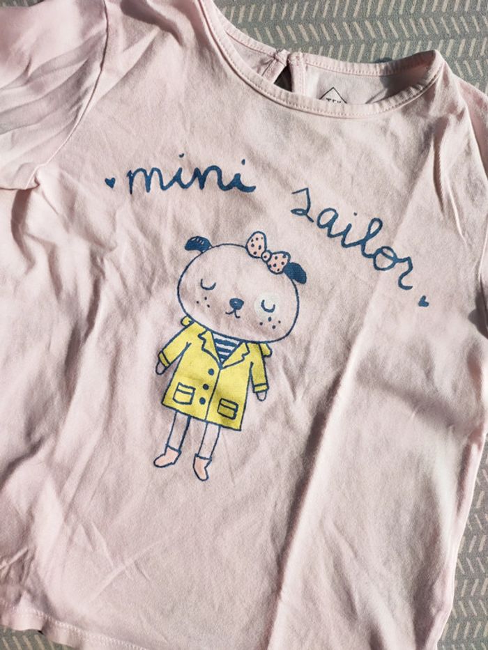 T-shirt manches longues fille - Tex - 3 ans - photo numéro 5