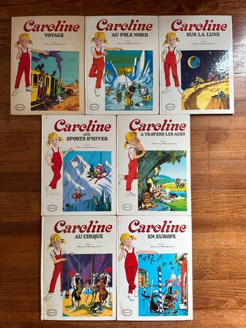 Lot de 7 grands albums Hachette anciens Pierre Probst livres bd collection