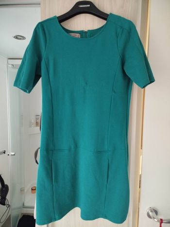 Superbe robe mo saison émeraude