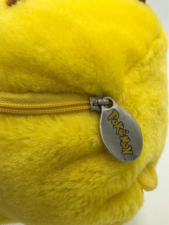 Sac Peluche Pokémon Pikachu Nintendo/Tomy vintage - photo numéro 6