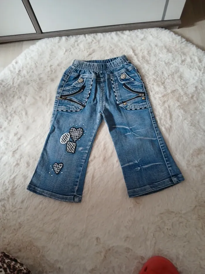 jeans fille 2 ans