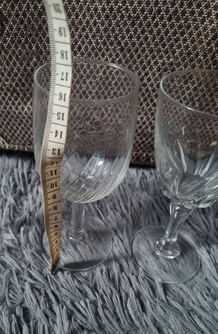 Lot 3 verres à pieds - photo numéro 7