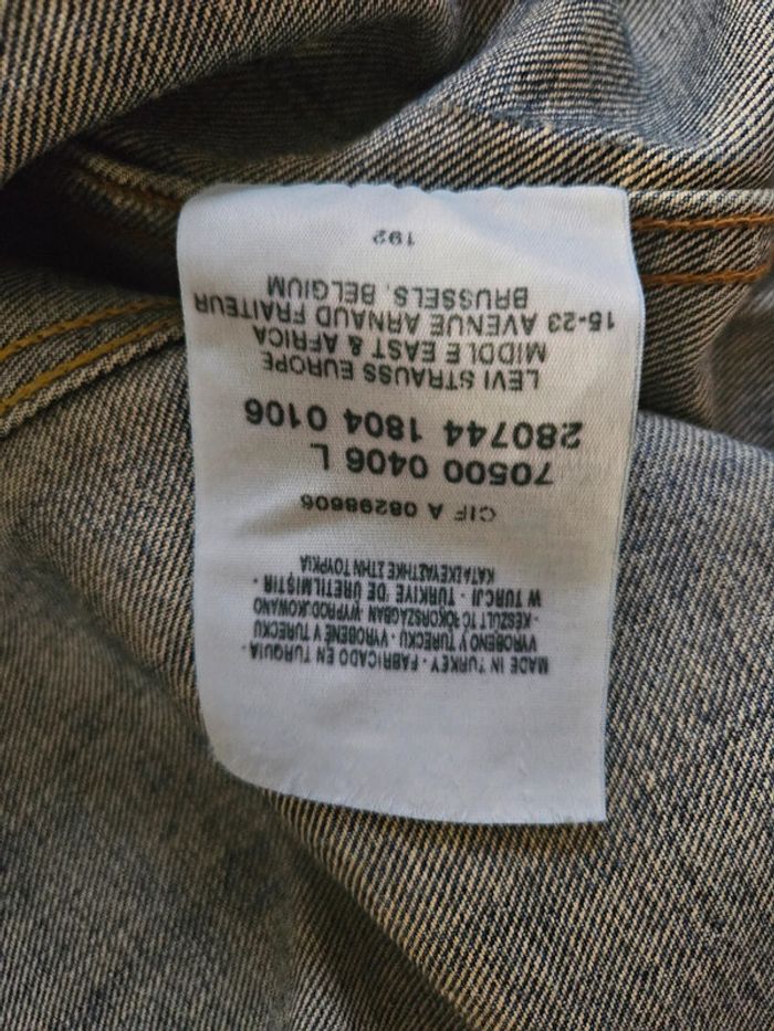 Levi's veste en jeans taille L - photo numéro 13