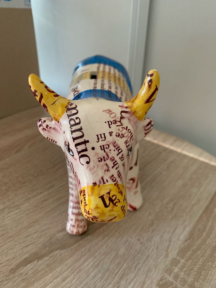 Grande tirelire vache - photo numéro 2