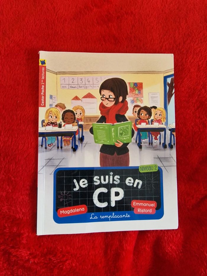 Livre je suis en CP la remplaçante
