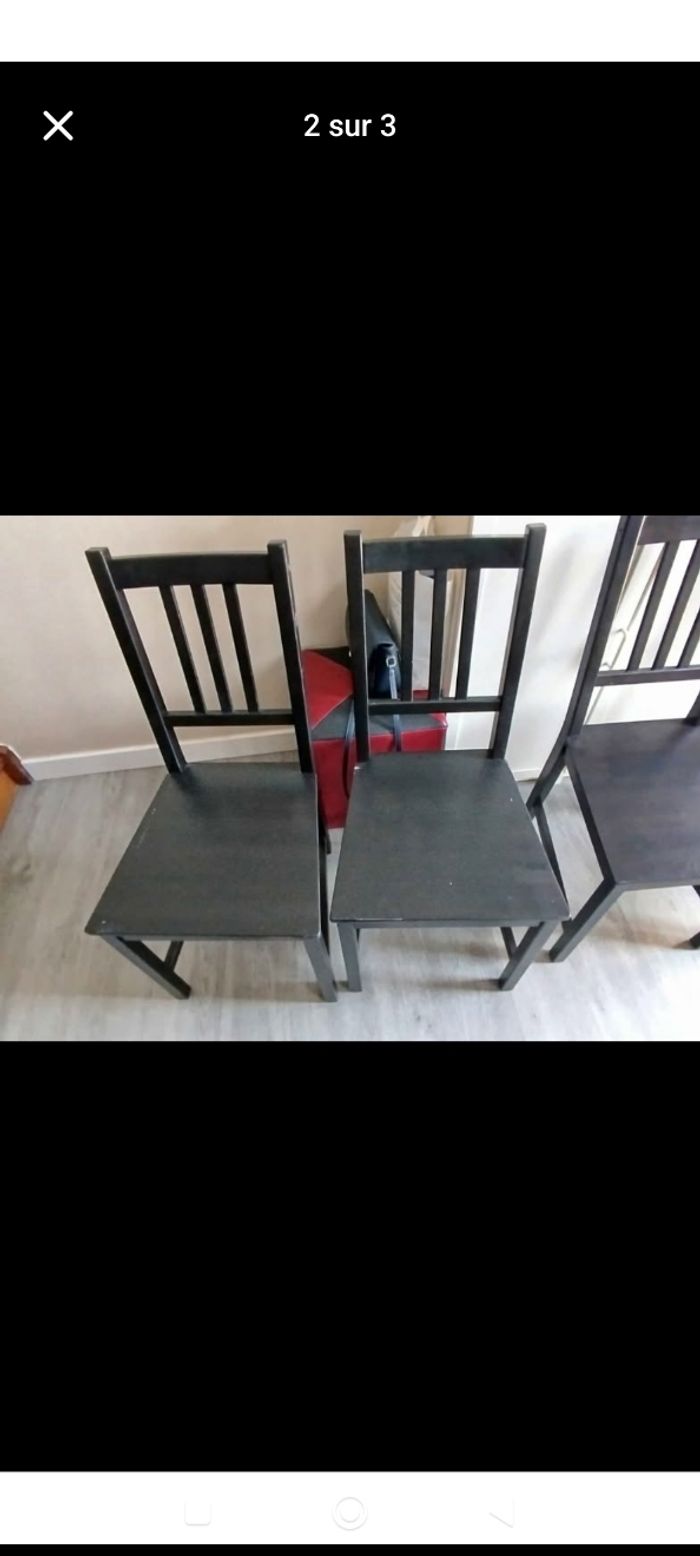 Vends des chaises Ikéa - photo numéro 2