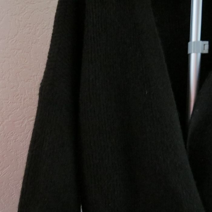 Joli pull cache-cœur noir – doux & confortable🤩 - photo numéro 6