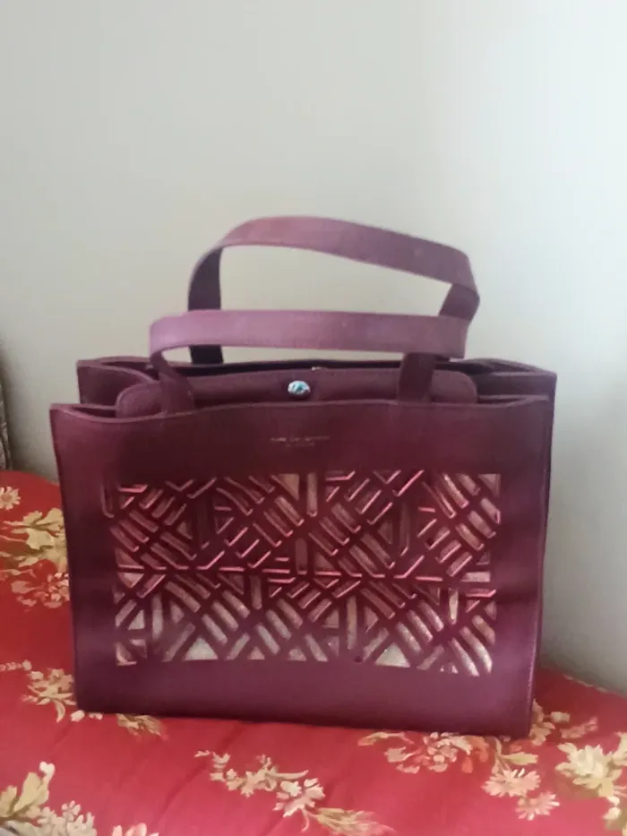Vends Sac à main Les Georgettes - Bordeaux réversible