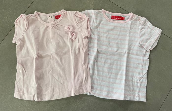 Lot 2 tee-shirts BBF - 12mois