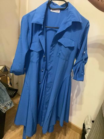 Robe tunique bleu neuf