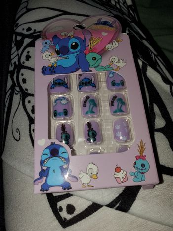 Stickers d'ongles stitch et lilo
