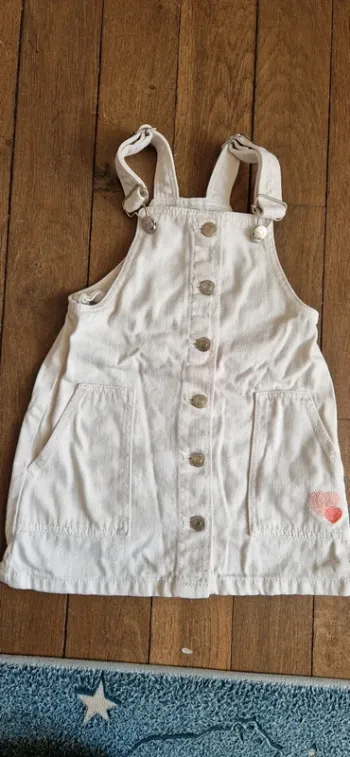 Robe salopette 4 ans