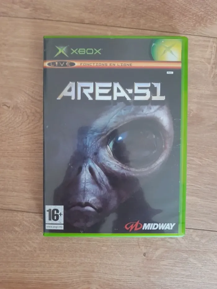 XBOX - Jeu vidéo Area 51