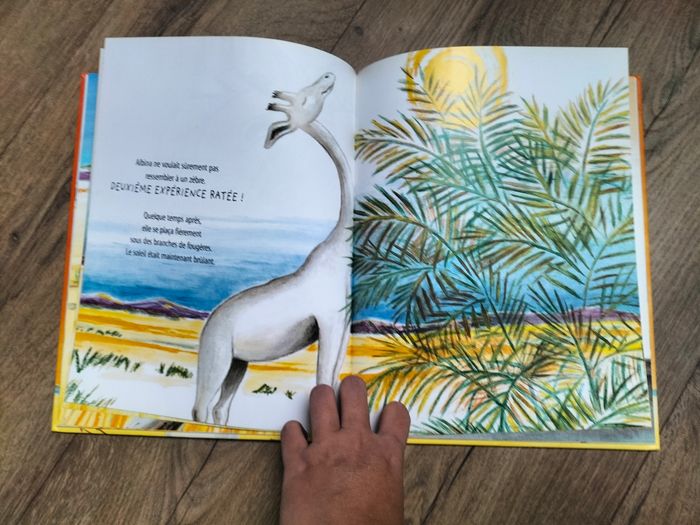 Livre la girafe blanche - photo numéro 4
