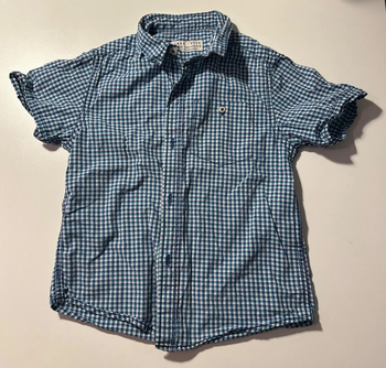 (tir2B) Chemise courte à carreaux t.3/4 ans