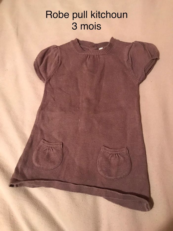 Robe pull 3 mois kitchoun