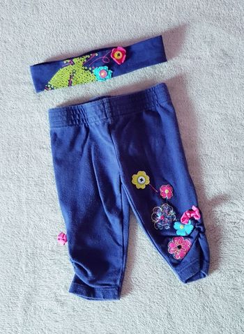 🌸 Legging avec bandeau à cheveux - Orchestra - 1 mois 🌸