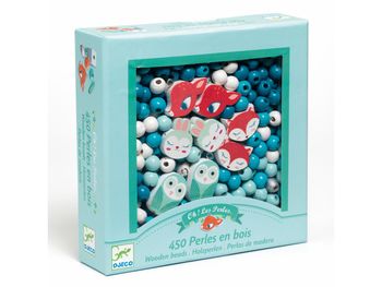 Perles bois - Petits animaux Djeco
