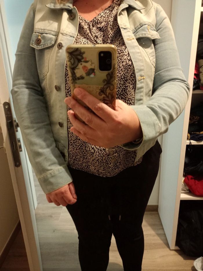 Veste en jean femme XL - photo numéro 5
