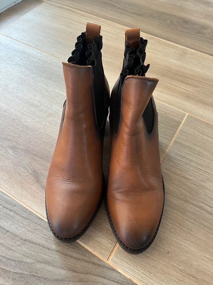 Bottines Camel