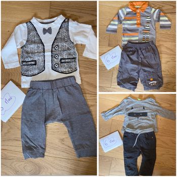 Lot 3 ensembles 6 mois