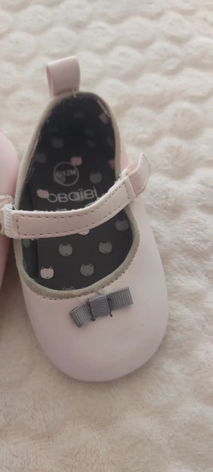 Chaussure bébé fille 6/12 mois - photo numéro 2