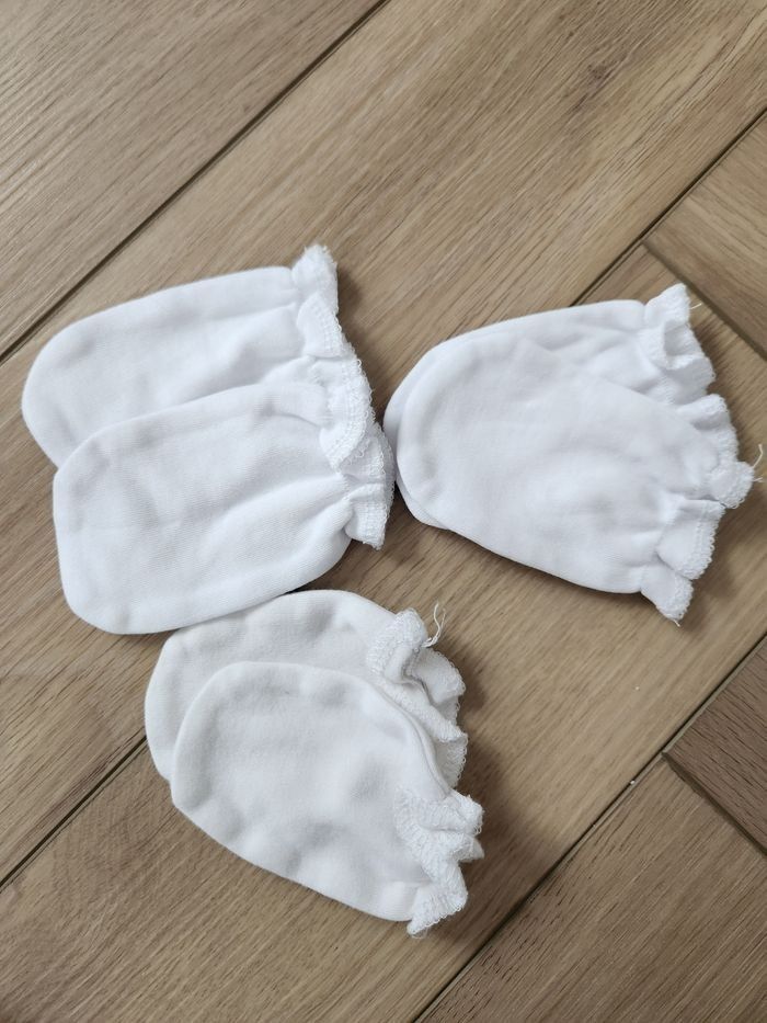 Lot de 3 moufles bébé - photo numéro 3