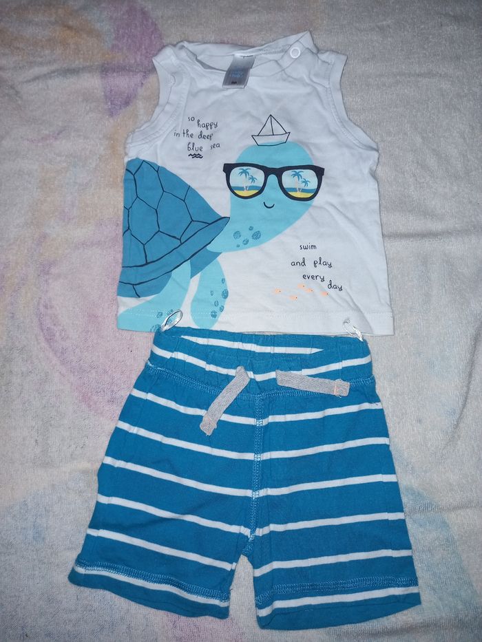 Ensemble short debardeur baby club