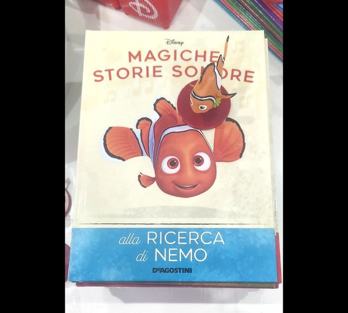 Nemo Magiche storie sonore deagostini Audioconte magique Disney Altaya italien audio conte