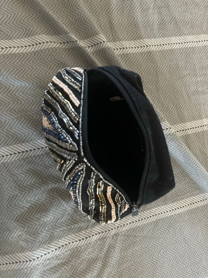 Trousse maquillage perles neuve - photo numéro 4